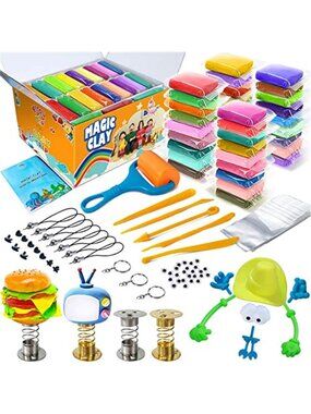 New Modeling Clay Kit - 36 Colors Air Dry Magic Clay, DIY Molding